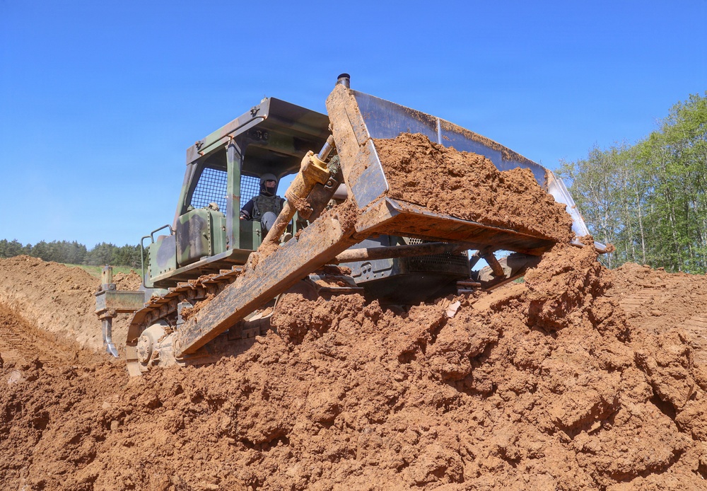 U.S. Army Engineers Dig Deep to Stop the Enemy