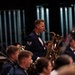 Band of the West performs during Fiesta in Blue in San Antonio