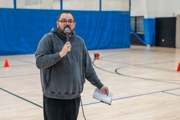 62d AW IPRO Team participates in National Alcohol Awareness Month Dodgeball Tournament