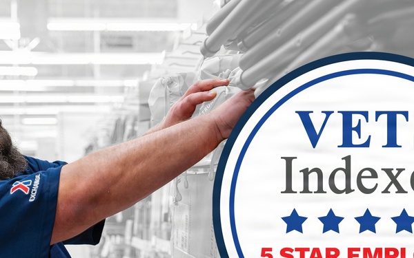 Army &amp; Air Force Exchange Service Named 2026 VETS Indexes 5-Star Employer for Advancing Military-Connected Careers