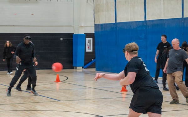 62d AW IPRO Team participates in National Alcohol Awareness Month Dodgeball Tournament