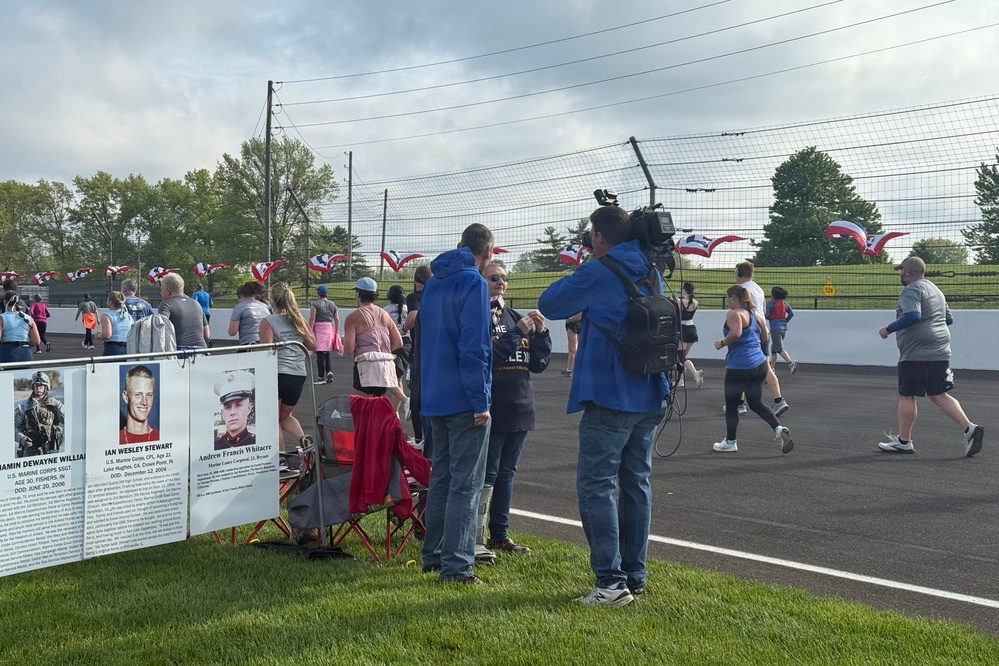 Gold Mile Honors Indiana’s Fallen at 500 Festival Mini-Marathon
