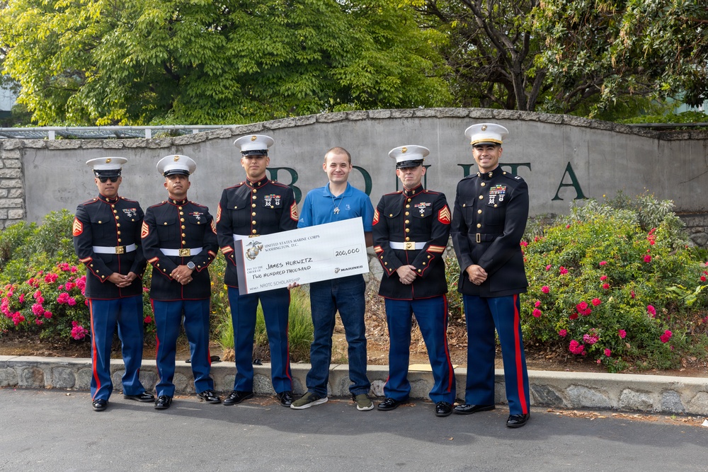 NROTC Scholarship Recipient: James Hurwitz