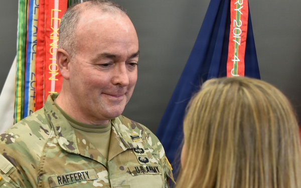 Rafferty receives 3rd star