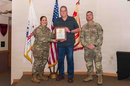 Fort McCoy workforce members recognized during April 2026 town hall meetings