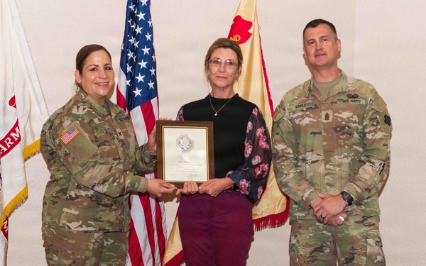 Fort McCoy workforce members recognized during April 2026 town hall meetings