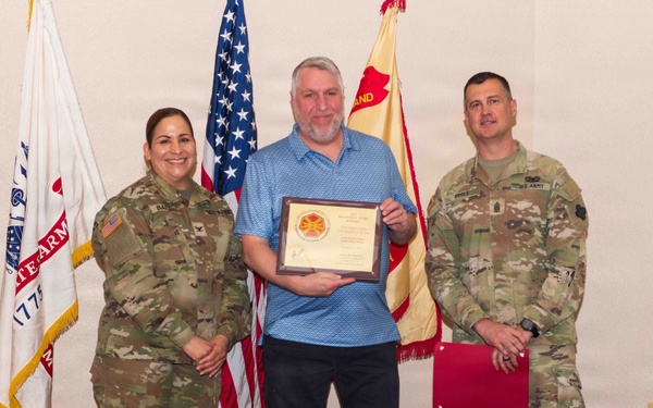 Fort McCoy workforce members recognized during April 2026 town hall meetings