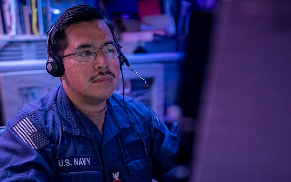 USS Tripoli Watchstanders