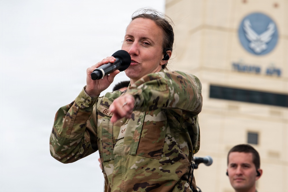 Travis conducts Wings Over Solano air show and open house