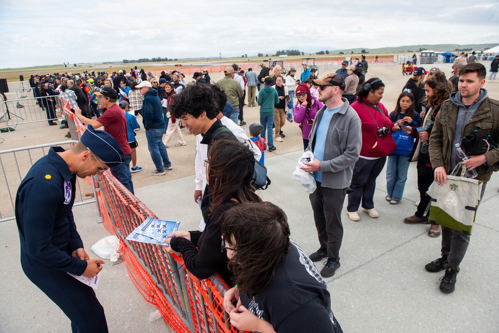 Travis conducts Wings Over Solano air show and open house