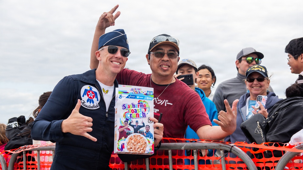 Travis conducts Wings Over Solano air show and open house