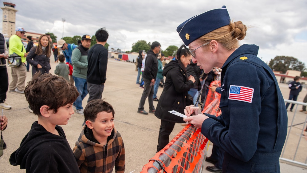 Travis conducts Wings Over Solano air show and open house