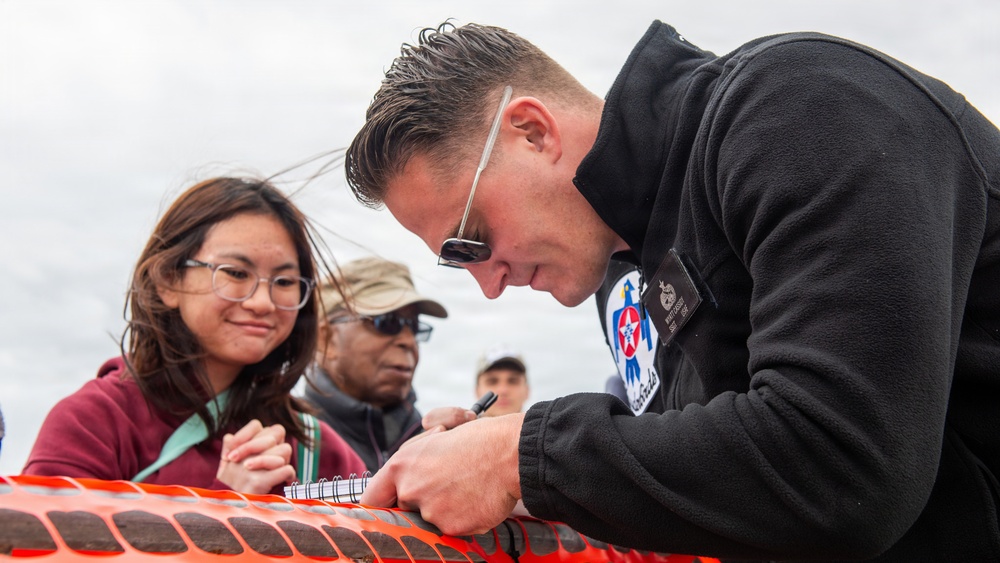 Travis conducts Wings Over Solano air show and open house