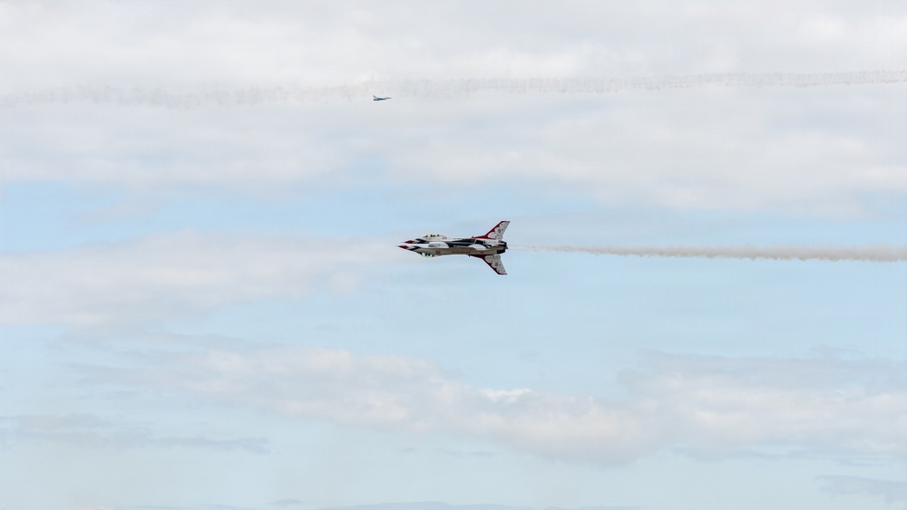 Travis conducts Wings Over Solano air show and open house