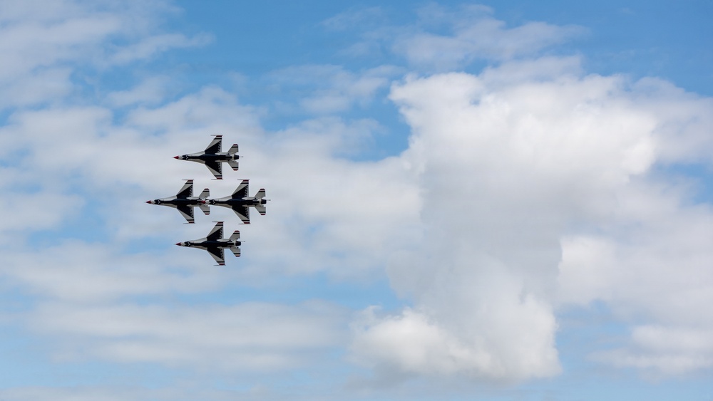 Travis conducts Wings Over Solano air show and open house