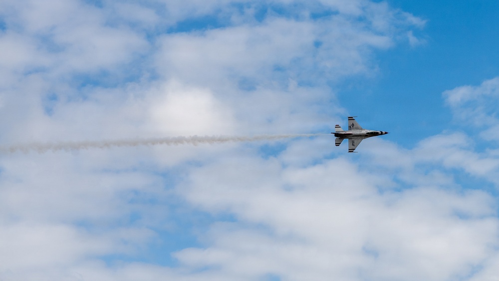 Travis conducts Wings Over Solano air show and open house