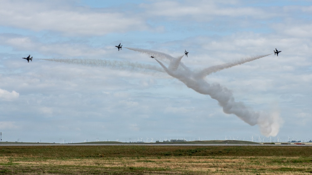 Travis conducts Wings Over Solano air show and open house