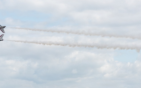 Travis conducts Wings Over Solano air show and open house