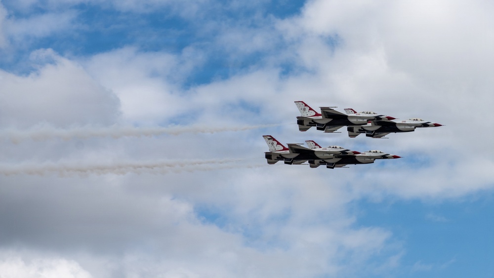 Travis conducts Wings Over Solano air show and open house