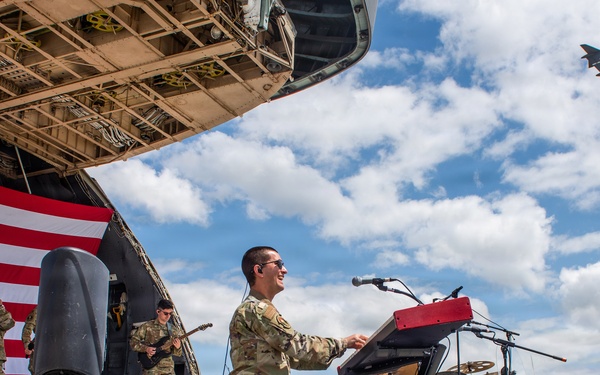 Travis conducts Wings Over Solano air show and open house