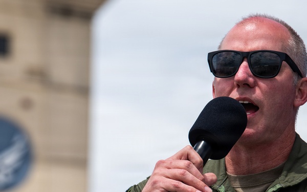 Travis conducts Wings Over Solano air show and open house