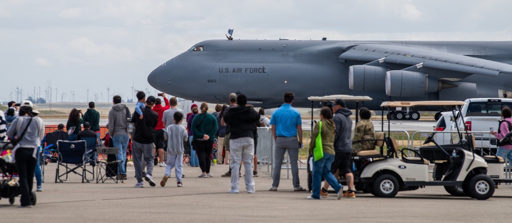 Travis conducts Wings Over Solano air show and open house