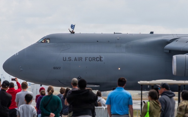 Travis conducts Wings Over Solano air show and open house