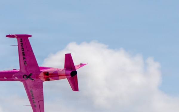 Travis conducts Wings Over Solano air show and open house