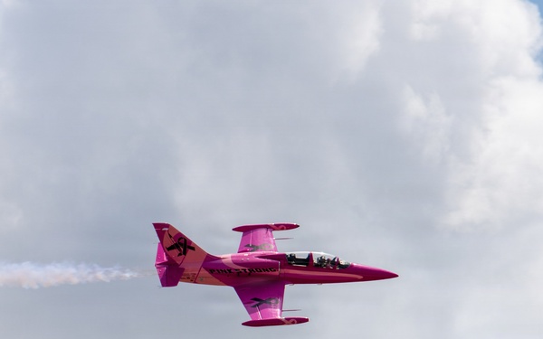 Travis conducts Wings Over Solano air show and open house