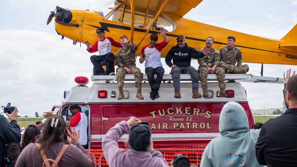 Travis conducts Wings Over Solano air show and open house