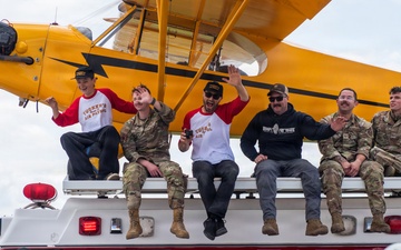 Travis conducts Wings Over Solano air show and open house