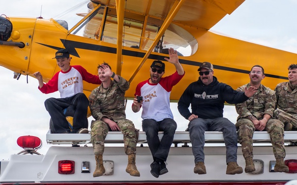 Travis conducts Wings Over Solano air show and open house