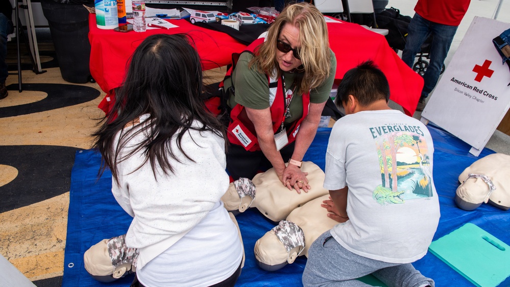 Travis conducts Wings Over Solano air show and open house