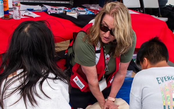 Travis conducts Wings Over Solano air show and open house