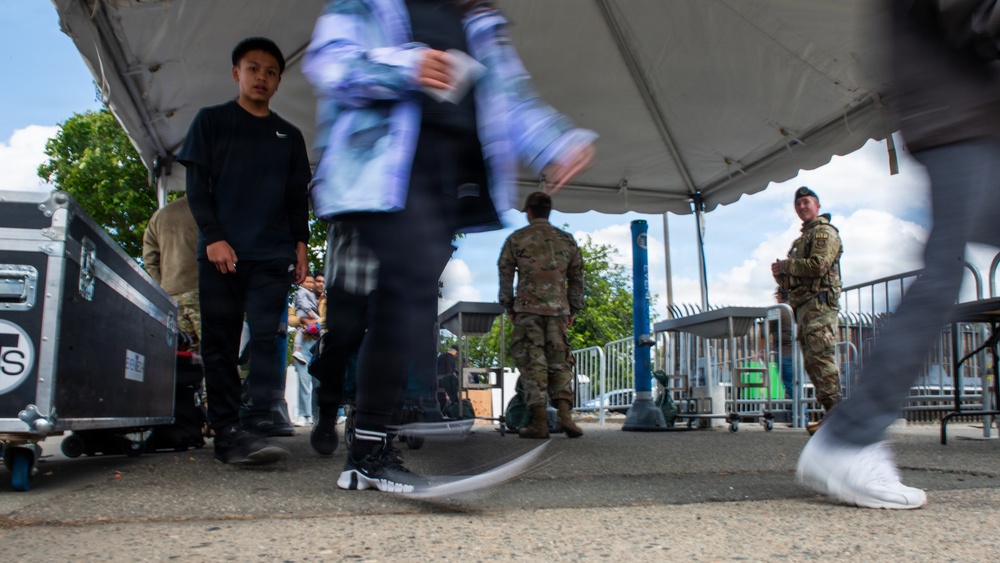 Travis conducts Wings Over Solano air show and open house