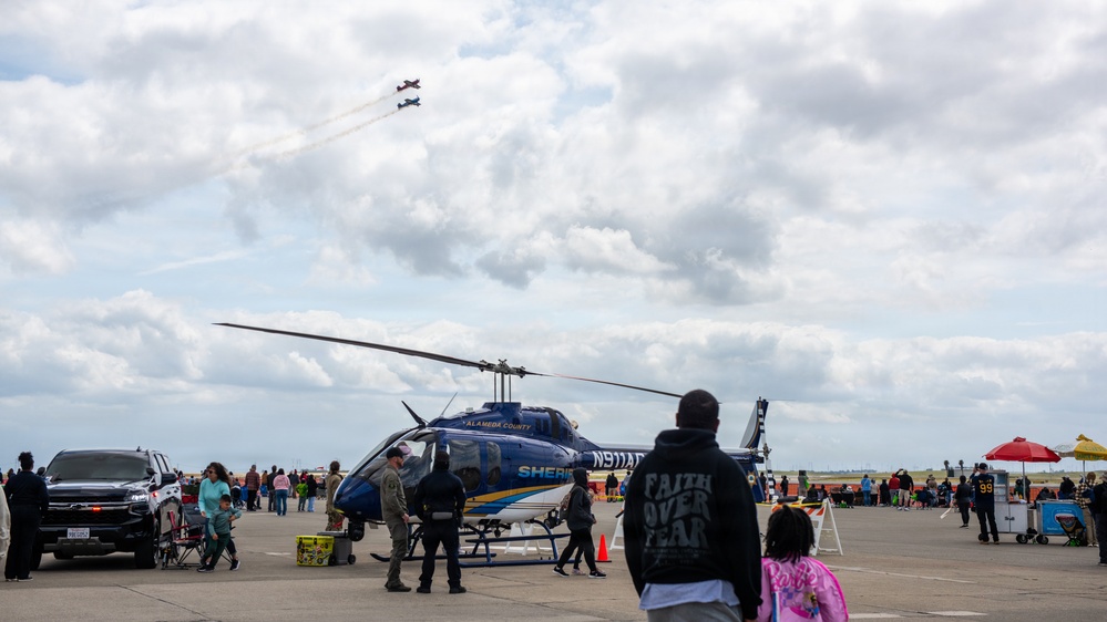 Travis conducts Wings Over Solano air show and open house