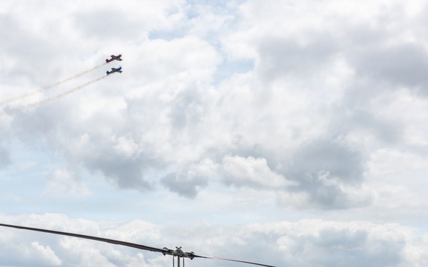 Travis conducts Wings Over Solano air show and open house