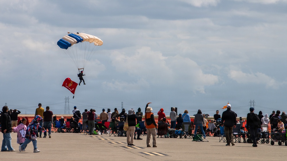 Travis conducts Wings Over Solano air show and open house