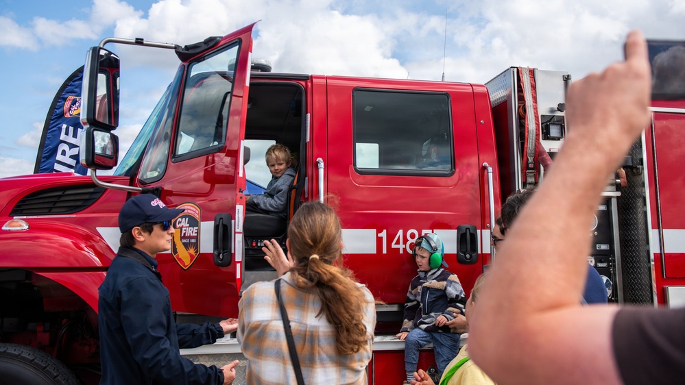 Travis conducts Wings Over Solano air show and open house