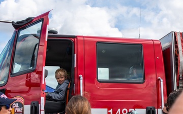 Travis conducts Wings Over Solano air show and open house