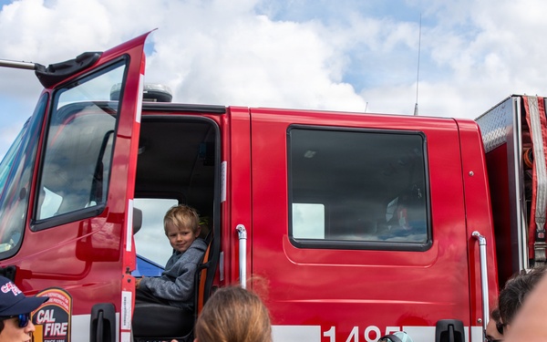 Travis conducts Wings Over Solano air show and open house