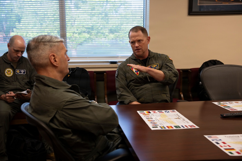 VCJCS visits NAS Whiting Field; presents "Wings of Gold"