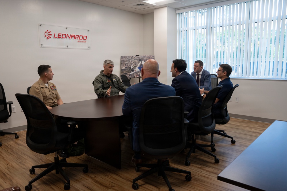 VCJCS visits NAS Whiting Field; presents "Wings of Gold"