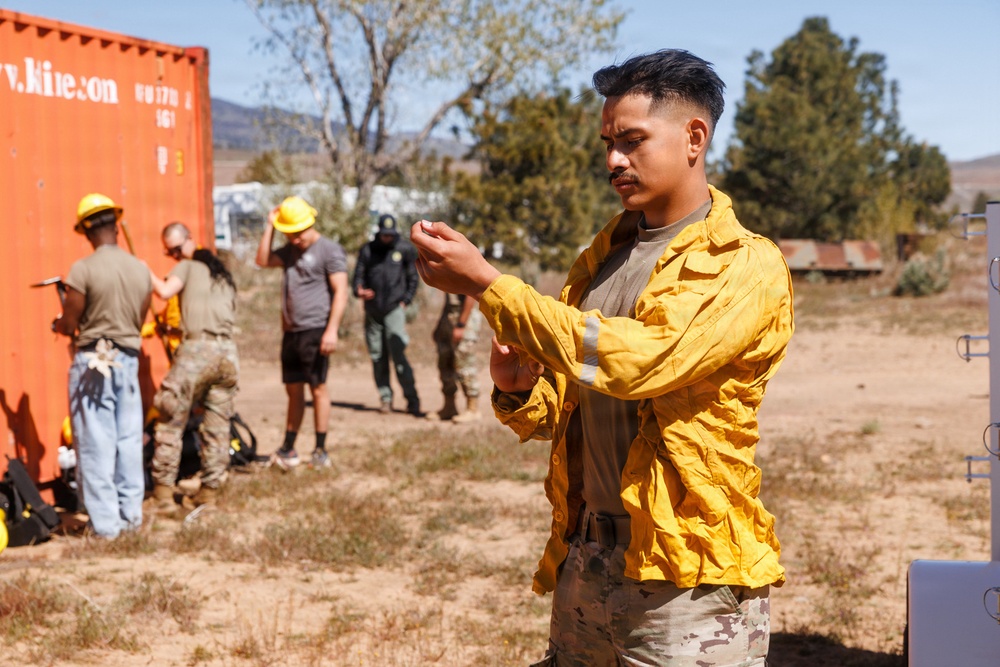 Nevada National Guard ready to fight wildfires from the ground and air