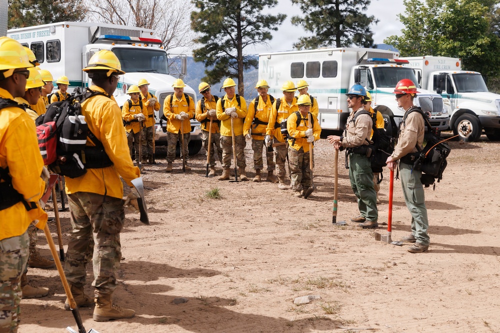 Nevada National Guard ready to fight wildfires from the ground and air