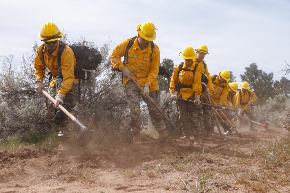 Nevada National Guard ready to fight wildfires from the ground and air