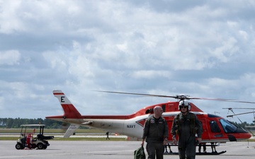 VCJCS visits NAS Whiting Field; presents "Wings of Gold"