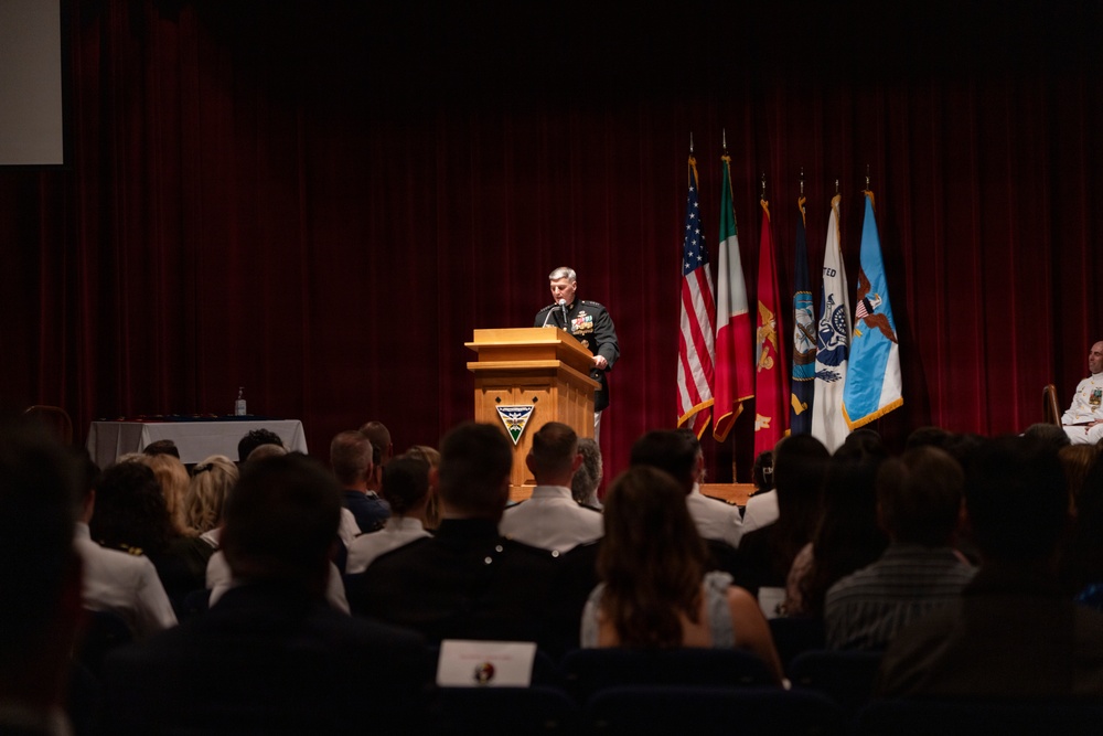 VCJCS visits NAS Whiting Field; presents "Wings of Gold"