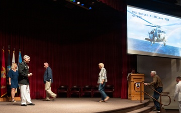 VCJCS visits NAS Whiting Field; presents "Wings of Gold"