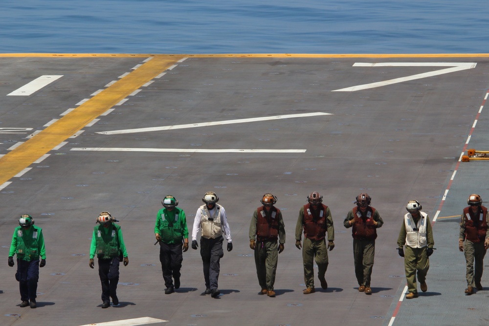 USS Tripoli F-35 Flight Ops